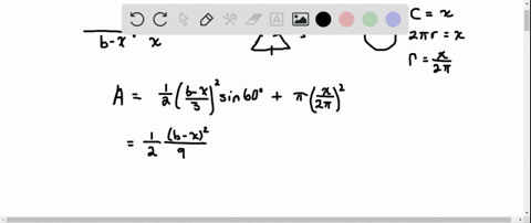 a-wire-b-m-long-is-cut-into-two-pieces-one-piece-is-bent-into-an-equilateral-triangle-and-the-othe-3
