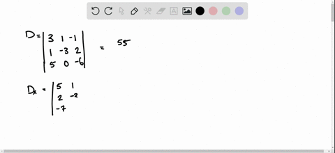 use-cramers-rule-to-solve-those-systems-for-which-d-neq-0-in-cases-where-d0-use-gaussian-eliminat-17