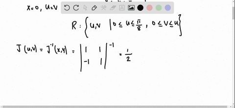 evaluate-the-integral-by-making-an-appropriate-change-of-variables-iint-_r-fracsin-x-ycos-xy-d-a-whe