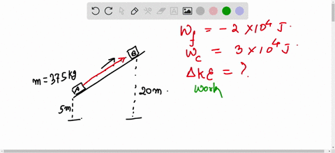 a-roller-coaster-car-375-mathrmkg-moves-from-a500-mathrmm-above-the-ground-to-b200-mathrmm-above-the