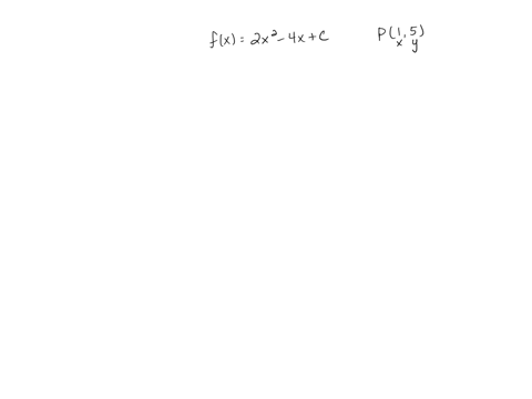 find-the-value-of-c-such-that-the-point-pa-b-lies-on-the-graph-of-the-function-f-fx2-x2-4-xc-p15-2
