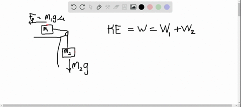 consider-the-system-shown-in-textbffig-p681-the-rope-and-pulley-have-negligible-mass-and-the-pulley