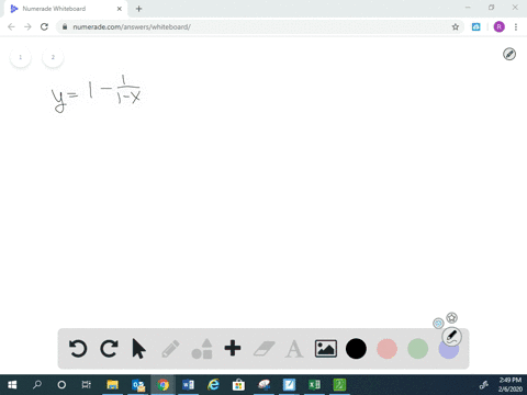 solve-for-x-y1-frac11-x