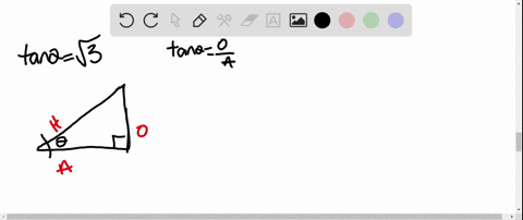 SOLVED:Sketch a triangle that has acute angle \theta, and find the ...