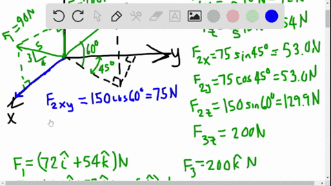 determine-the-magnitude-and-coordinate-direction-angles-of-the-resultant-force-and-sketch-this-vec-8