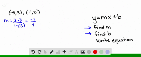write-an-equation-in-slope-intercept-form-of-the-line-that-passes-through-the-given-points-33-text-a