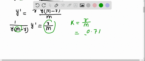 the-logistic-equation-is-sometimes-written-in-the-form-yprimetr-yt1-yt-m-show-that-this-is-equivalen