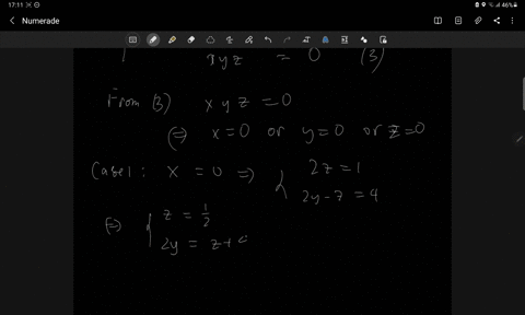 use-the-method-of-substitution-to-solve-the-system-leftbeginalignedx2-z-1-2-y-z-4-x-y-z-0endalignedr