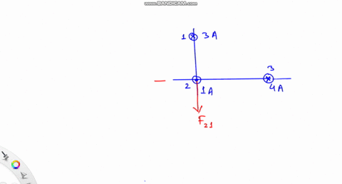 three-parallel-wires-carry-currents-as-shown-in-figure-640-find-the-force-per-unit-length-that-wires