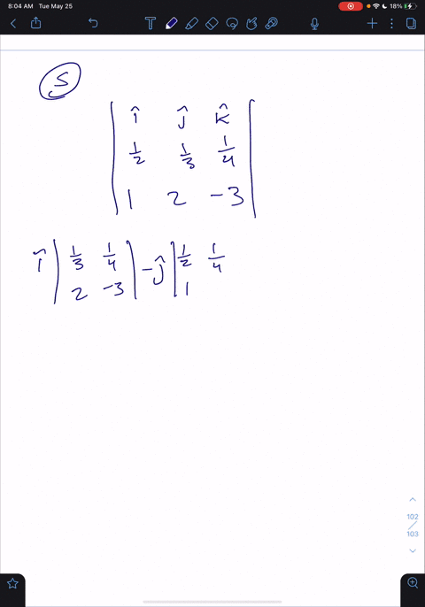 1-7-find-the-cross-product-a-times-b-and-verify-that-it-is-orthogonal-to-both-a-and-b-mathbfafrac12-