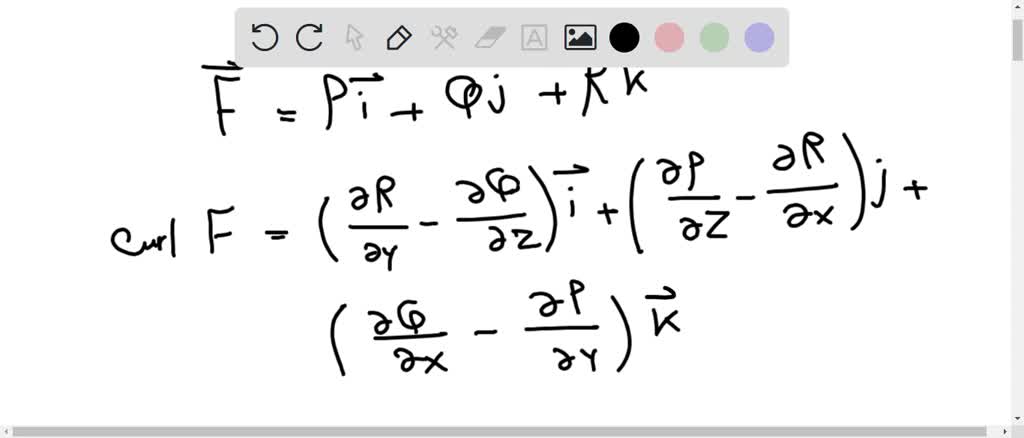 ⏩SOLVED:Verify that the curl of the vector field 𝐅=P 𝐢+Q 𝐣+R 𝐤 can ...