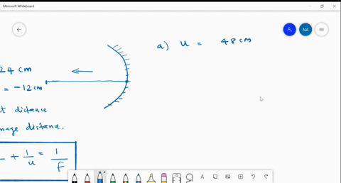 a-spherical-mirror-has-a-radius-of-mathrmcm-an-object-30-mathrmcm-high-is-located-in-front-of-the-mi
