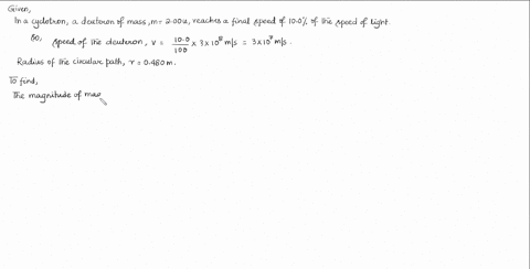 in-a-cyclotron-one-type-of-particle-accelerator-a-deuteron-of-mass-200-u-reaches-a-final-speed-of-3
