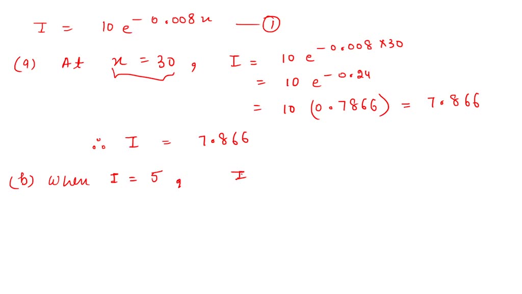 SOLVEDEnvironmental scientists measure the intensity of light at
