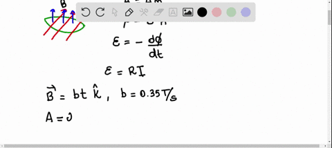a-uniform-magnetic-field-is-given-by-vecbb-t-hatk-where-b-035-ts-find-the-induced-current-in-a-con-2