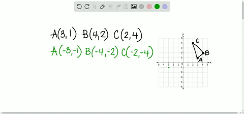 on-a-coordinate-plane-draw-triangle-a-b-c-with-vertices-at-a31-b42-and-c24-then-graph-and-describe-2
