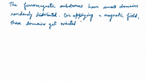 a-ferromagnetic-substance-becomes-a-permanent-magnet-when-it-is-placed-in-a-magnetic-field-because-a