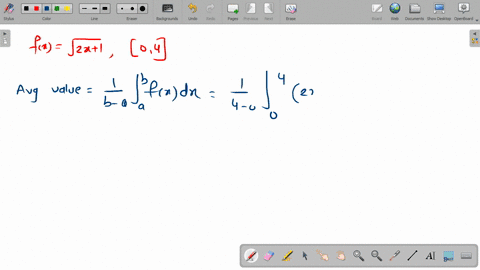 find-the-average-value-of-the-function-f-over-the-indicated-interval-a-b-fxsqrt2-x1-04