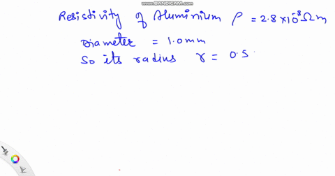 the-resistivity-of-aluminum-is-28-times-10-8-omega-cdot-mathrmm-how-long-a-piece-of-aluminum-wire-10