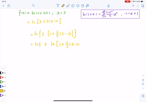 find-the-taylor-series-of-each-function-at-the-indicated-number-give-the-interval-of-convergence--18