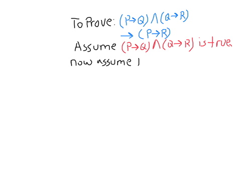 show-that-p-rightarrow-q-wedgeq-rightarrow-r-rightarrowp-rightarrow-r-is-a-tautology