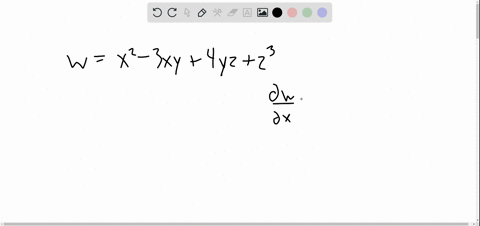 find-the-first-partial-derivatives-with-respect-to-x-y-and-z-wx2-3-x-y4-y-zz3