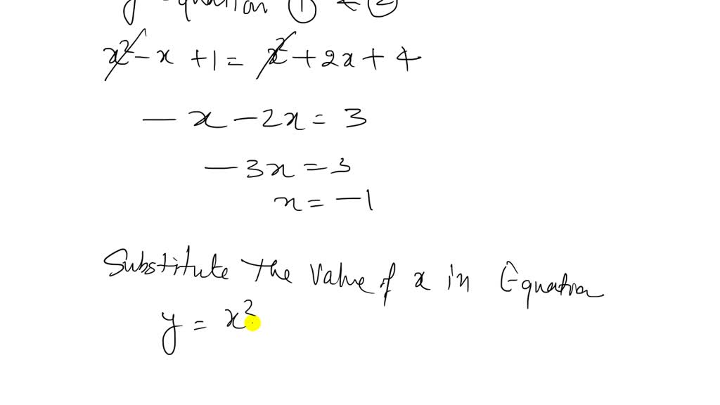 SOLVED:Determine any point(s) of intersection algebraically. Then ...