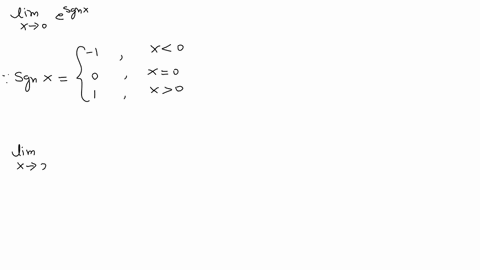 lim-_x-rightarrow-0-eoperatornamesgn-xlefttext-ans-e-frac1eright