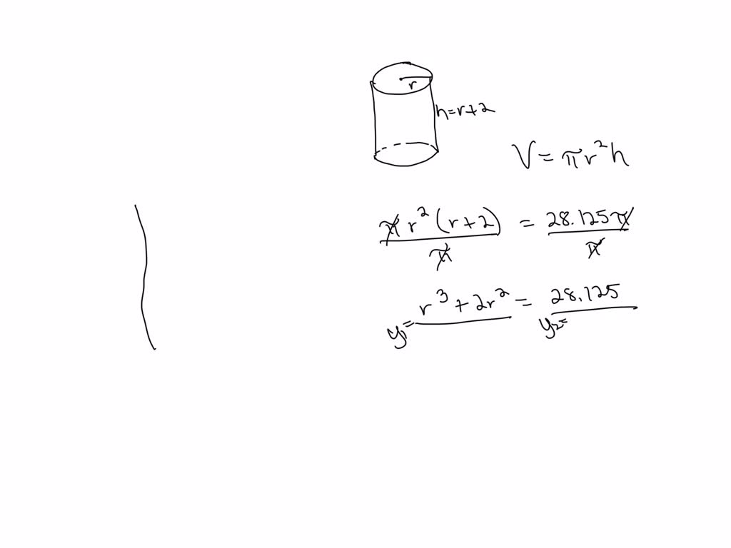 SOLVED: Find the dimensions of the right circular cylinder described ...