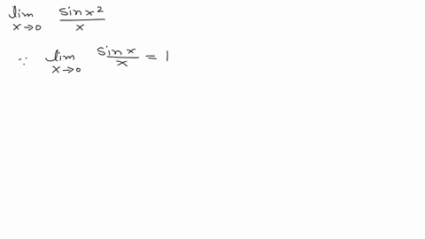 lim-_x-rightarrow-0-fracsin-leftx2rightxtext-ans-0