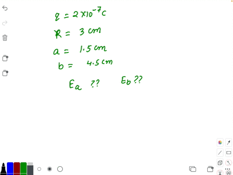 a-point-charge-q2-times-10-7-mathrmc-is-placed-at-the-centre-of-a-spherical-cavity-of-radius-3-mathr