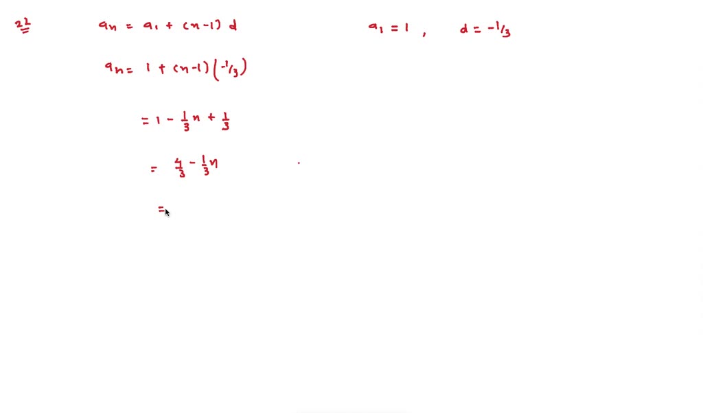 SOLVED:In Problems 15-22, find the nth term of th…