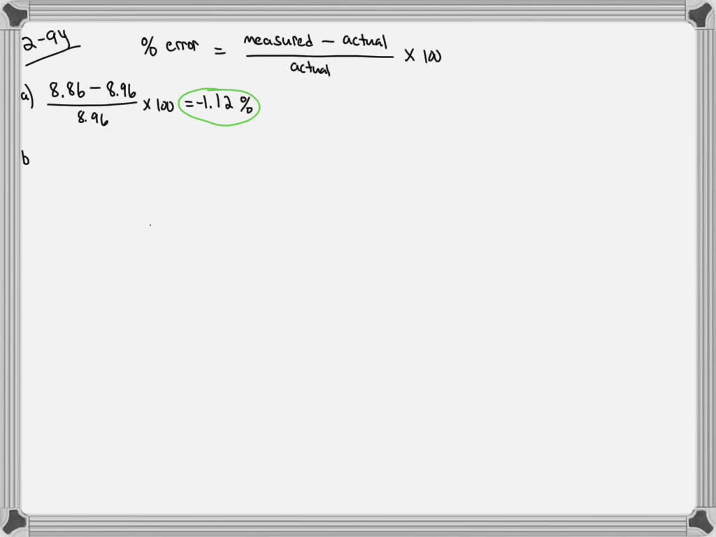 ⏩SOLVEDThe accepted density for copper is 8.96 g/mL. Calculate the