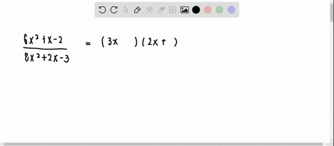 simplify-each-rational-expression-frac6-x2x-28-x22-x-3