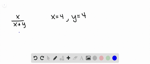 evaluate-the-expression-fracxxy-for-the-given-values-of-x-and-y-x4-y4