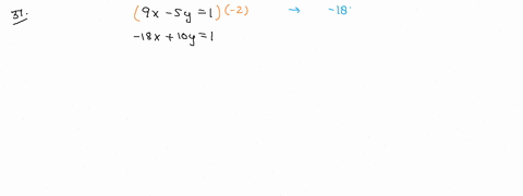 solve-each-system-by-elimination-beginarrayr9-x-5-y1-18-x10-y1endarray