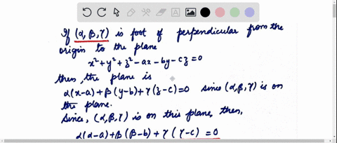 a-plane-passes-through-a-fixed-point-a-b-c-show-that-the-locus-of-the-foot-of-the-perpendicular-to-2