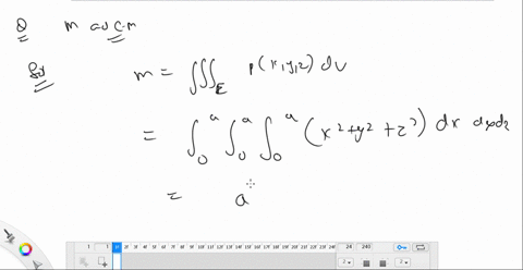 find-the-mass-and-center-of-mass-of-the-solid-e-with-the-given-density-function-rho-beginequation--4