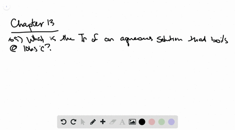 what-is-the-freezing-point-of-an-aqueous-solution-that-boils-at-1065-c
