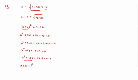solve-x-sqrt4-3-x-8