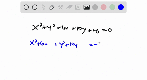 find-the-center-and-the-length-of-a-radius-of-each-circle-x2y26-x10-y180