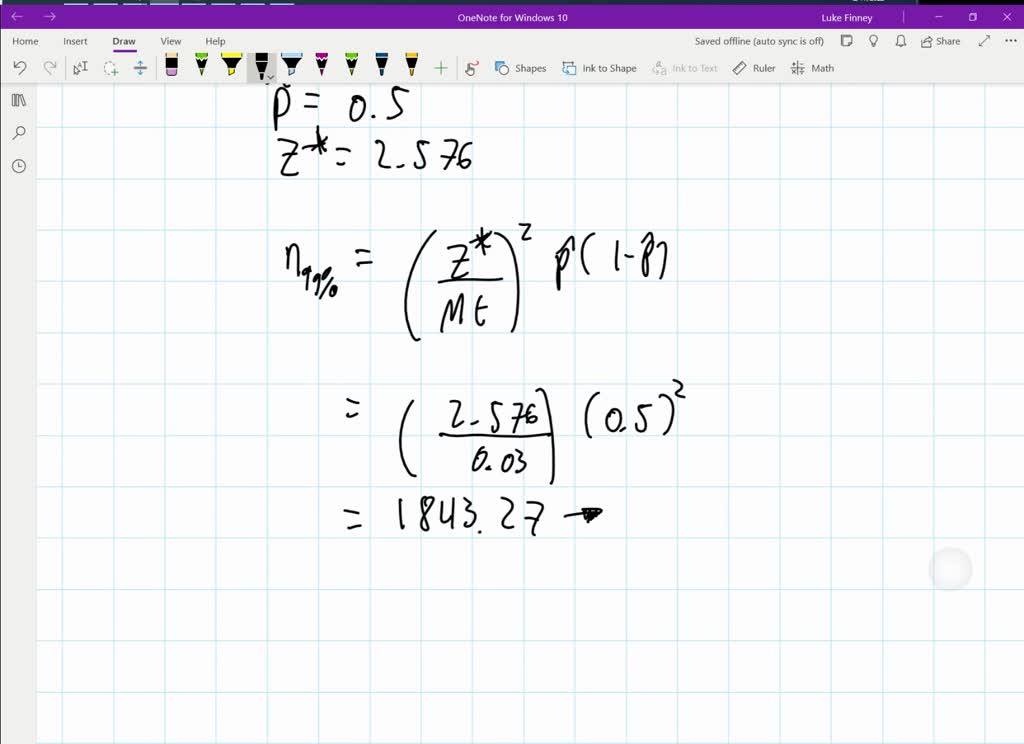 SOLVEDThe margin of error for a confidence interval depends on the