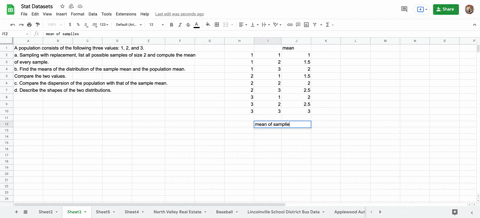 SOLVED:A population consists of the following three values: 1,2, and 3 ...