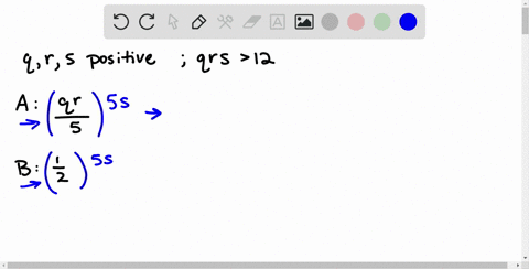 q-r-and-s-are-positive-numbers-q-r-s12-quantity-underlinea-fracq-r5-quantity-mathrmb-frac12-a-quanti