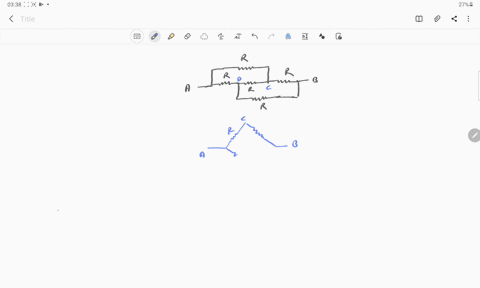 figure-shows-five-resistances-each-of-resistance-r-the-equivalent-resistance-between-points-a-and-b-