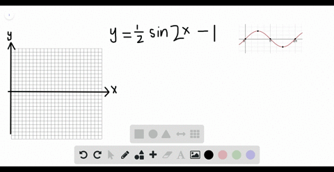graph-each-function-in-the-interval-from-0-to-2pi-yfrac12-sin-2-x-1