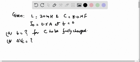an-l-c-circuit-is-built-with-a-20-mathrmmh-inductor-and-an-80-mu-mathrmf-capacitor-the-current-has-i