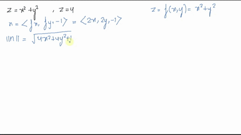 find-the-surface-area-of-the-given-surface-the-portion-of-the-paraboloid-zx2y2-below-the-plane-z4