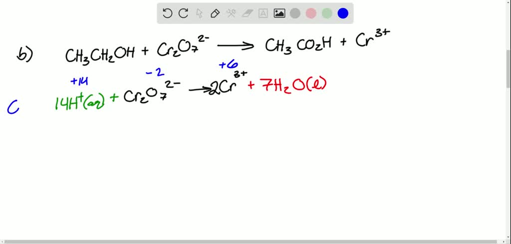 SOLVED:A Balance the following equations involving organic compounds ...