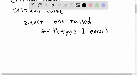 a-what-is-the-critical-region-b-what-is-the-critical-value